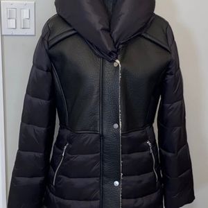 Sam Edelman puffer shearling jacket